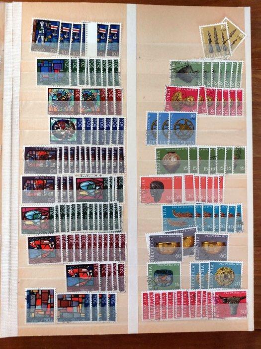 Zwitserland 1940/1990 - Zwitserland 1940–1990 – collectie, Postzegels en Munten, Postzegels | Europa | België
