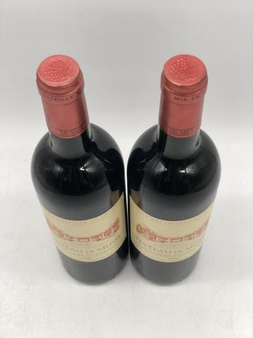 2 x 75cl Chateau de Musset Montagne-St.Emilion 1998 (rood) beschikbaar voor biedingen