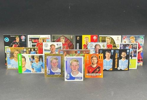 Panini - Kevin De Bruyne - 16x sticker/card - Mixed, Verzamelen, Stickers