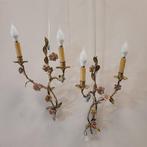 Wandlamp (2) - Metaal, Antiek en Kunst, Curiosa en Brocante