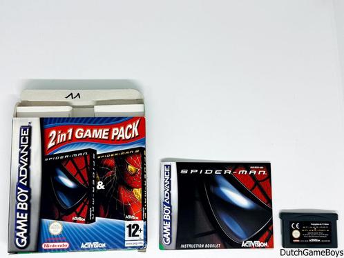 Gameboy Advance / GBA - Spider-Man & Spider-Man 2 - UKV, Games en Spelcomputers, Games | Nintendo Game Boy, Gebruikt, Verzenden