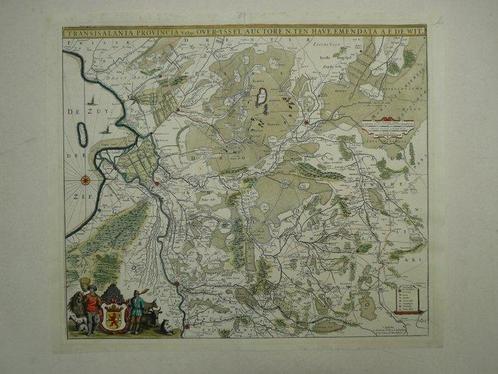 Nederland - Overijssel; Frederik de Wit - Transisalania, Boeken, Atlassen en Landkaarten