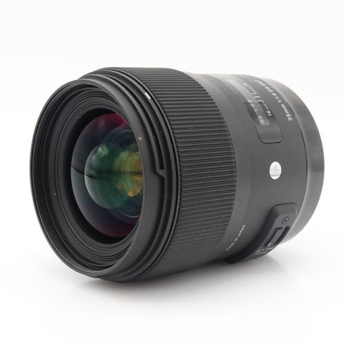 Sigma 35mm F/1.4 ART DG HSM Canon EF occasion, Audio, Tv en Foto, Foto | Lenzen en Objectieven, Zo goed als nieuw, Verzenden