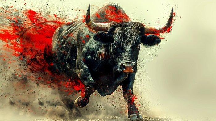 Eric Lespinasse - #21 - Taurus - XXL, Antiek en Kunst, Kunst | Schilderijen | Modern