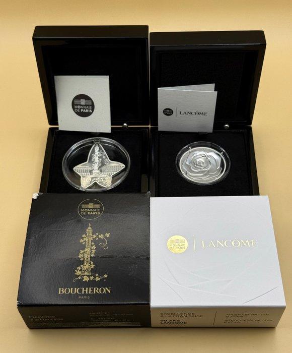 Frankrijk. 10 Euro / 20 Euro 2018/2025 Boucheron +, Postzegels en Munten, Munten | Europa | Euromunten