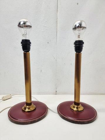 Lampe - Laiton - Deux lampes de table