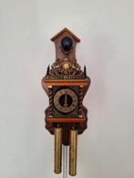 Horloge - Bois, Laiton - XXe siècle, Antiquités & Art