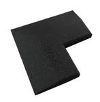 Fitness Vloer Hoekprofiel 20mm Rubber, Sport en Fitness, Verzenden, Nieuw