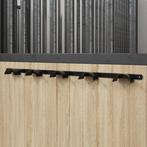 vidaXL Hoofdstelhouder voor 5 hoofdstellen ijzer zwart, Dieren en Toebehoren, Verzenden, Nieuw