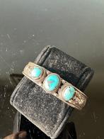 Bracelet - Zilver, turquoise - Nepal - 20e eeuw