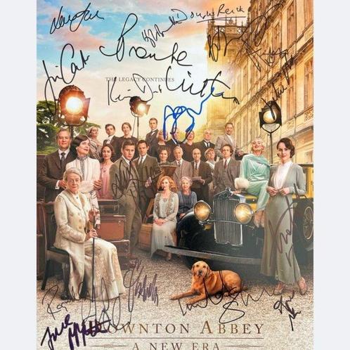 Downton Abbey - Signed by 18 Of The Cast, Verzamelen, Film en Tv