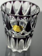 Val Saint Lambert - Vaas - Kristal - Vaas violet VSL, Antiquités & Art, Antiquités | Verre & Cristal