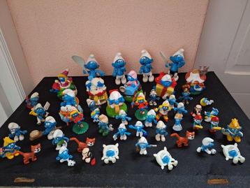 Vintage Smurfen collectie 49 stuks o.a. Peyo en Mc  Donald beschikbaar voor biedingen