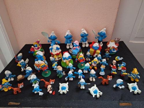 Vintage Smurfen collectie 49 stuks o.a. Peyo en Mc  Donald, Verzamelen, Disney