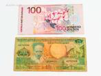 2 Bankbiljetten Suriname 1986, 2000, Diversen, Overige Diversen, Nieuw, Ophalen