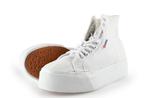 Superga Hoge sneakers in maat 39 Wit, Kleding | Dames, Verzenden, Wit, Sneakers, Gedragen