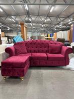 Sofa - Chesterfield - Fluweel, Antiek en Kunst