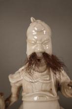 Figuur - God of War Guandi on Horseback - Qing, 17th Century