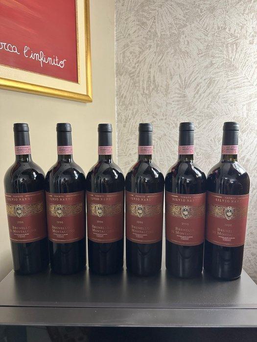 1996 Tenute Silvio Nardi - Brunello di Montalcino DOCG - 6, Verzamelen, Wijnen