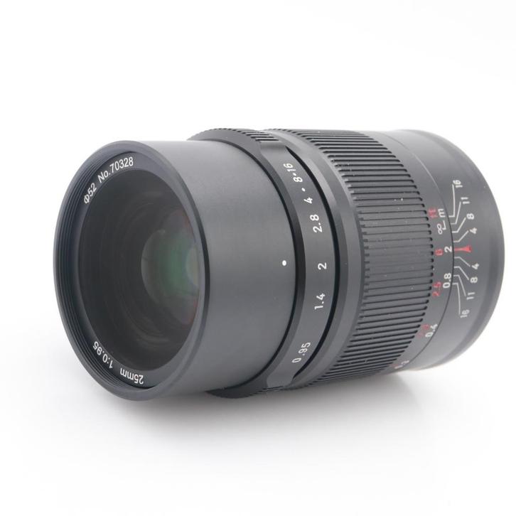 7artisans 25mm f/0.95 L-mount | Tweedehands, Audio, Tv en Foto, Foto | Lenzen en Objectieven, Zo goed als nieuw, Verzenden
