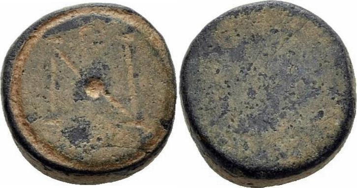 Ca 6 -7 Jhdt Byzanz 1 Nomisma Gewicht 6-7 Jhd Æ Muenzgewi.., Postzegels en Munten, Munten en Bankbiljetten | Verzamelingen, Verzenden