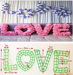 Frame raster voor Bloemen LOVE / set Flower wall Flowerwall, Hobby en Vrije tijd, Nieuw