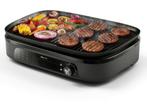 Philips Tafelgrill HD6210/90 - Instelbare temperatuur 2400W, Verzenden
