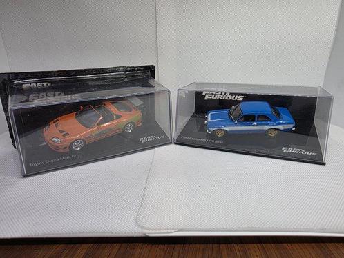 Altaya, IXO 1:43 - Modelauto (2) - Miniature lot - Snel &, Hobby en Vrije tijd, Modelauto's | 1:5 tot 1:12