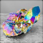 Zeldzame, prachtige aura-amethist Geode- 1204.44 g