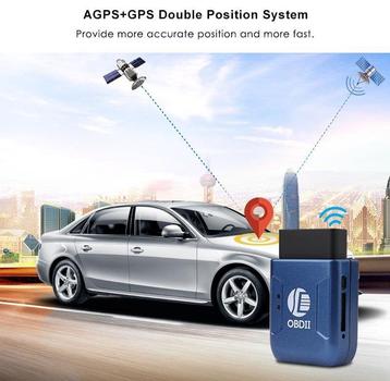 OBD GPS tracker sms volgsysteem auto vrachtwagen OBD2 *zwart, Verzenden