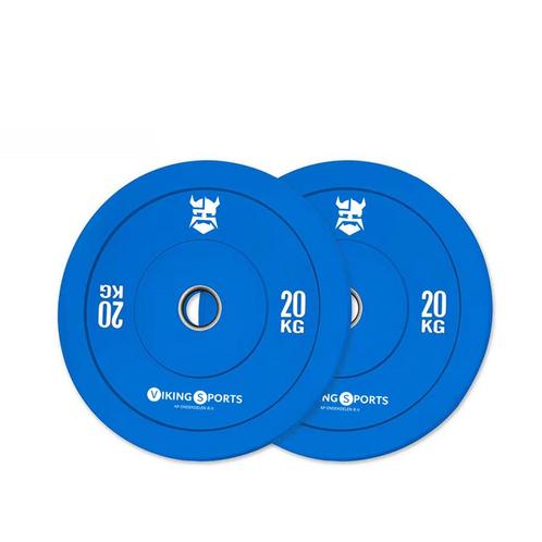 Olympische bumper plate 20 kg - Professioneel voor techni..., Sport en Fitness, Fitnessmaterialen, Nieuw, Ophalen of Verzenden