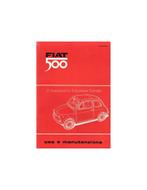 1966 FIAT 500 INSTRUCTIEBOEKJE ITALIAANS, Autos : Divers, Modes d'emploi & Notices d'utilisation, Ophalen of Verzenden