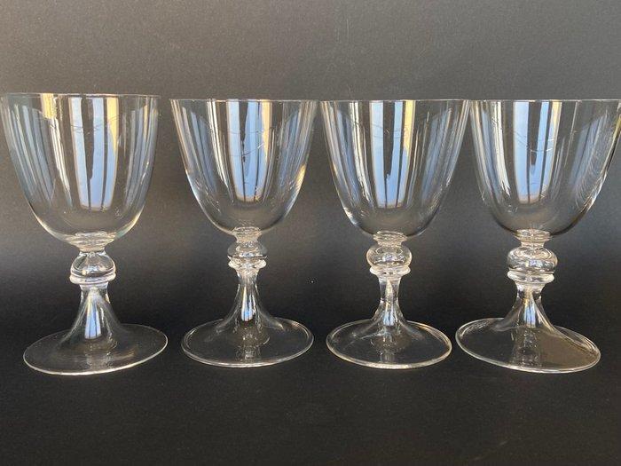 Baccarat - Drinkglas - Prachtige set van 4 waterglazen -, Antiek en Kunst, Antiek | Glaswerk en Kristal