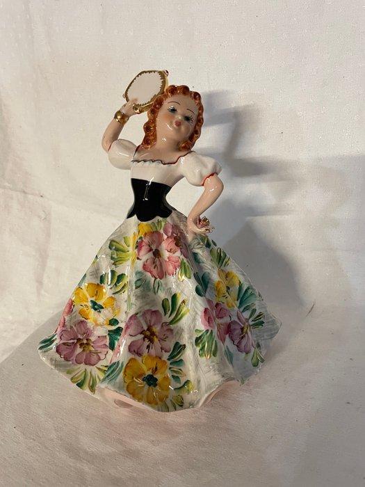 G. Girardi - Beeldje - Danza con tamburello - Keramiek, Antiek en Kunst, Antiek | Glaswerk en Kristal