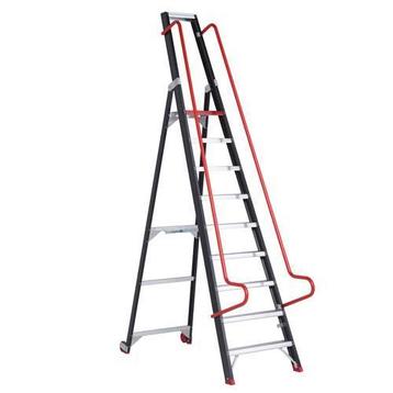 Altrex enkele magazijntrap Taurus 9 treden, Ophalen of Verzenden, Trap