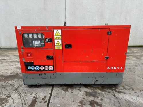 Veiling: Generator Gesan DPS 27 Diesel 22kW, Zakelijke goederen, Machines en Bouw | Aggregaten, Ophalen