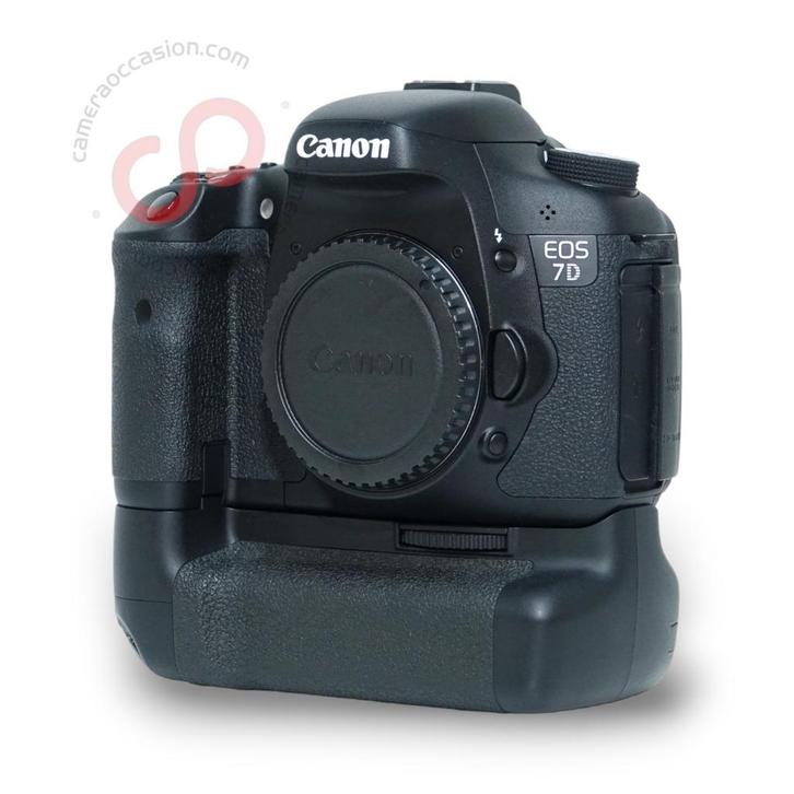 Canon EOS 7D + battery grip nr. 0341, Audio, Tv en Foto, Fotocamera's Digitaal, 8 keer of meer, Zo goed als nieuw, Canon, Compact