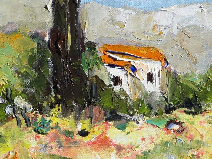 René Constant - Campagne fleurie en Provence, Antiek en Kunst, Kunst | Schilderijen | Klassiek