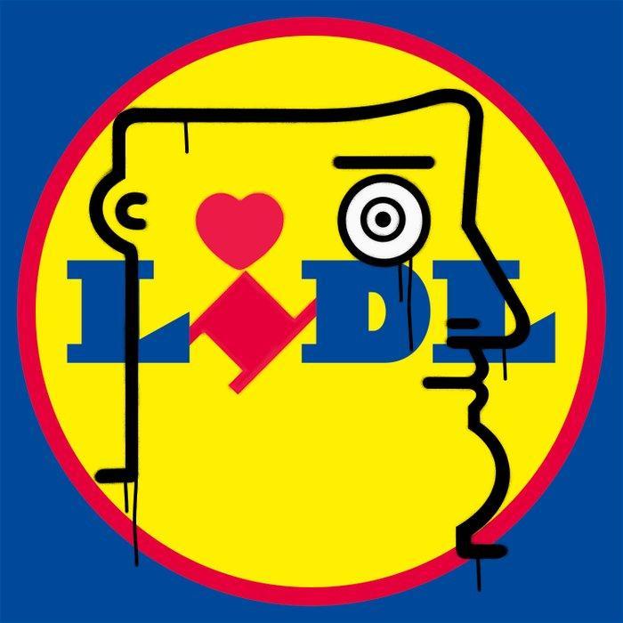 IABO - Love LIDL, Antiek en Kunst, Kunst | Designobjecten
