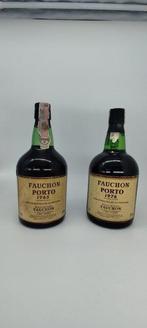 1965 & 1976 Fauchon Porto - Colheita Port - Porto - 2, Verzamelen, Wijnen, Nieuw