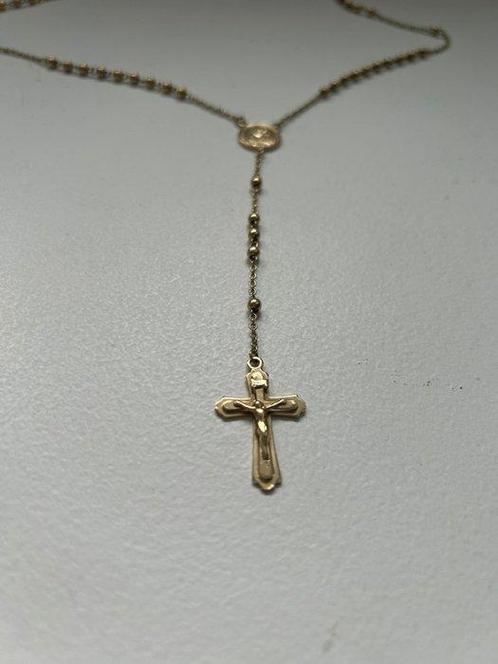 Modern Rozenkrans - 14 kt goud - 1990-2000 - Kralensnoer van, Handtassen en Accessoires, Antieke sieraden