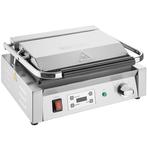 Contact-/Paninigrill | BISTRO | Enkel XL | Glad/Gegroefd, Zakelijke goederen, Verzenden, Nieuw in verpakking