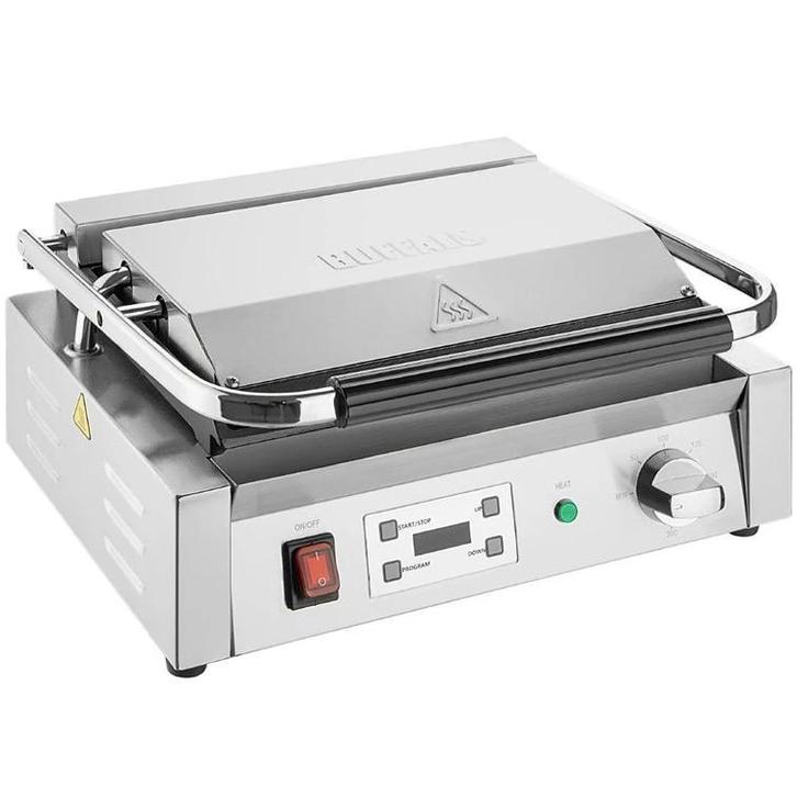 Contact-/Paninigrill | BISTRO | Enkel XL | Glad/Gegroefd, Zakelijke goederen, Horeca | Keukenapparatuur, Nieuw in verpakking, Verzenden