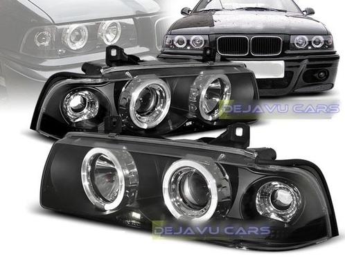 Xenon Look Koplampen met Angel Eyes voor BMW 3 Serie E36, Auto diversen, Tuning en Styling, Ophalen of Verzenden