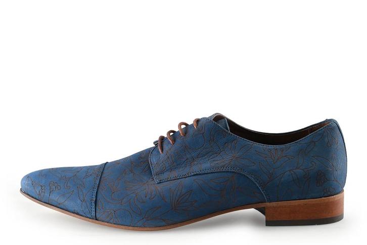 Sacha Veterschoenen in maat 46 Blauw, Kleding | Heren, Schoenen, Blauw, Zo goed als nieuw, Veterschoenen, Verzenden