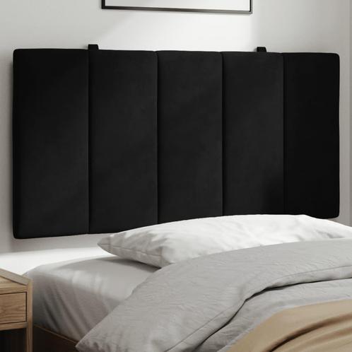 vidaXL Coussin de tête de lit noir 100 cm velours, Maison & Meubles, Chambre à coucher | Lits, Neuf, Envoi