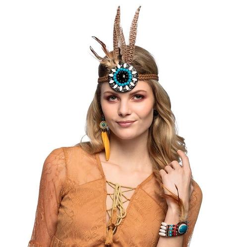 Hippie Kostuum Set 3 delig, Hobby en Vrije tijd, Feestartikelen, Nieuw, Verzenden