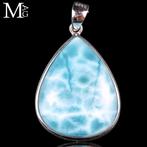 Gemme de Larimar de haute qualité - Minéral rare - Bijou en, Verzamelen, Mineralen en Fossielen
