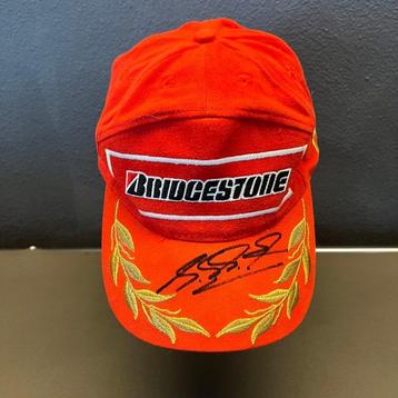 Casquette de podium pour le premier en Formule 1. - Michael