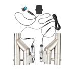 Dual RVS Uitlaat klep 3inch met afstands bediening, Auto-onderdelen, Ophalen of Verzenden, Nieuw